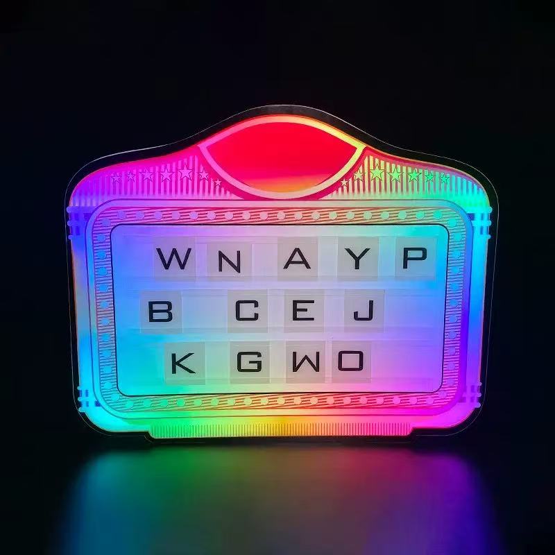 HOME led sign board